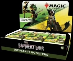 Brothers' War Magic the Gathering Brothers' War Jumpstart Booster Display Box Magic the Gathering* Booster Display