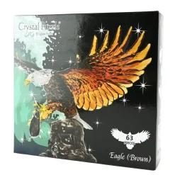 Crystal 3D Puzzles Brown Eagle 3D Crystal Puzzle* Puslespill