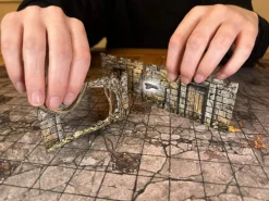 Battle Systems Kart & Battlemaps|Terreng & Tilbehør^Brown Plastic Terrain Clips