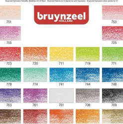Tegne- & Maleutstyr^Bruynzeel Expression Fargeblyanter Set (24)