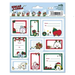 BT21 Christmas Self-Adhesive Labels* Klistremerker|Julepynt