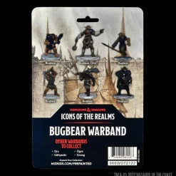 WizKids Monstere^Bugbear Warband Icons of the Realms Premium Painted Miniatures