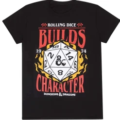 Dungeons and dragons Builds Character T-Shirt* T-Skjorter