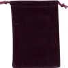 Chessex Burgundy Velour Dice Pouch (L) Terningpose* Poser & Beger