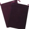 Chessex Burgundy Velour Dice Pouch (Small) Terningpose* Poser & Beger