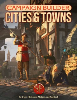Kobold Press Regelbøker^Campaign Builder: Cities and Towns (5e)