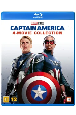 Captain America: Brave New World Film & Tv^Captain America 1-4 Collection (Blu-Ray)