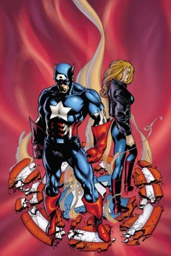 Andy Kubert Captain America^Captain America: Land Of The Free
