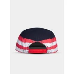 Capeain America Hodeplagg^Captain America Shield 6 Panel Cap