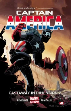 John Romita Captain America Volume 1: Castaway In Dimension Z Book 1 (marvel Now)* Captain America