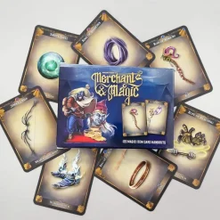 Eventyr Games Tilbehør|Tilbehør^Card Deck (120) Wanderer's Guide to Merchants & Magic