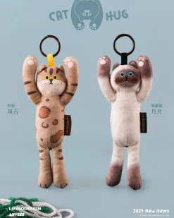Blind boks Cat Hug Plush Keychain Blind Box* Mystery Box