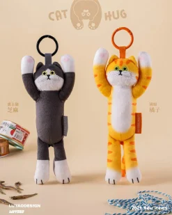 Blind boks Cat Hug Plush Keychain Blind Box* Mystery Box