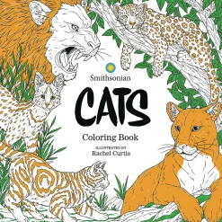 Smithsonian Institution Cats a Smithsonian Coloring Book* Tegne & Male