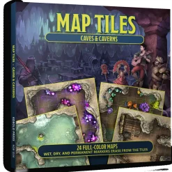 Kobold Press Kart & Battlemaps^Caves & Caverns