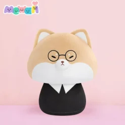 Mewaii Bamser Og Kosedyr^CEO Shiba Mushroom Family Plush Figure 35 cm