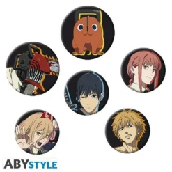 Chainsaw Man Characters Badge Pack* Buttons