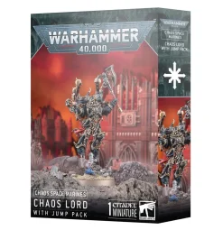Games Workshop Chaos Space Marines: Chaos Lord with Jump Pack* Warhammer 40,000