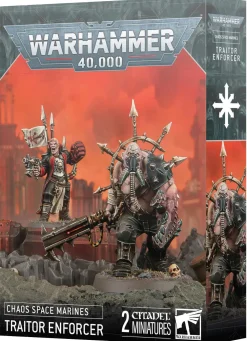 Games Workshop Andre Miniatyrspill^Chaos Space Marines Traitor Enforcer