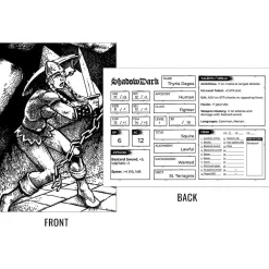 Arcane Library Character Leaflets (12)* Tilbehør