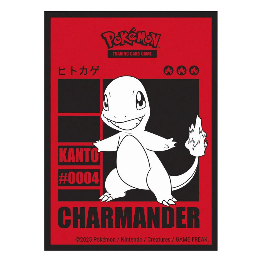 Kortlommer|Pokémon Trading Card Game^Charmander Standard Size Sleeves (65)
