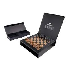 Chess Klassikere^Set Black Olive Deluxe 50mm Field