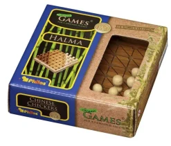 Philos Green Games Klassikere^Chinese Checkers Bamboo Travel Game