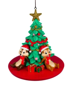 Julekuler|Julepynt^Chip & Dale with Tree 3D Ornament
