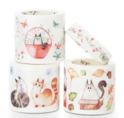 Chonky Cat Washi Tape Sticker Set* Tilbehør