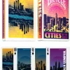 Spillekort Cities of the World Kortstokk* Kortstokk|Klassikere