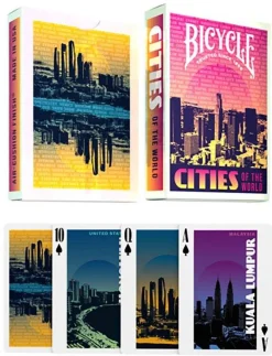Spillekort Cities of the World Kortstokk* Kortstokk|Klassikere