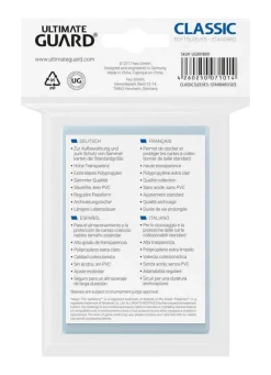 Classic Soft Sleeves Transparent Standard Size (100) Kortlommer* Kortlommer