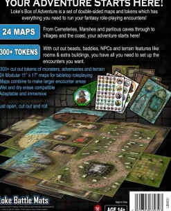 Loke Battle Mats Coast of Dread* Kart & Battlemaps