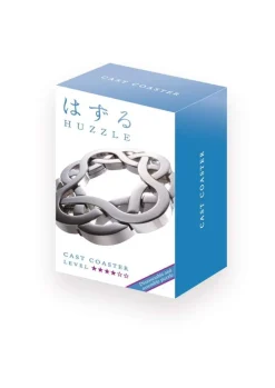 Hanayama Cast Puzzles Hjernetrim^Coaster Cast Puzzle (Level 4)