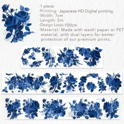 Tilbehør^Cobalt Blue Wide PET Tape