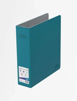 Album, Ark & Permer^Collector's Album 3-Ring Petrol Blue XenoSkin Standard Size Portfolio