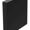 Album, Ark & Permer^Collector's Album Slim 3-Ring Quadrow Black XenoSkin Standard Size Portfolio