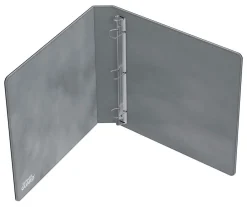 Album, Ark & Permer^Collector's Album Slim 3-Ring Quadrow Black XenoSkin Standard Size Portfolio