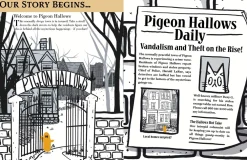 Ellie Alexander Color & Sleuth: Ghost Town: A Spooky Coloring Mystery - Includes 40+ Coloring Pages, Clue Notebook Sheets, and Downloadable Coloring Poster* Tegne & Male