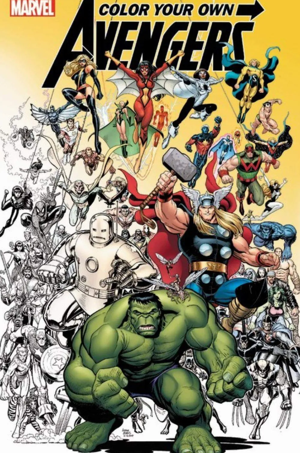 Various Color Your Own Avengers* Avengers