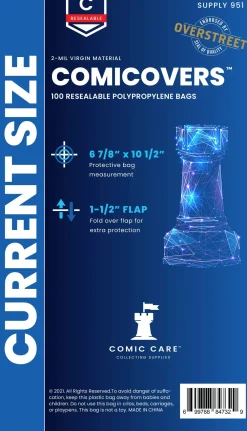 Comicare Current PP Rresealable Bags (100)* Tilbehør & Oppbevaring