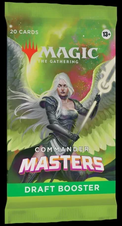 Commander Masters Magic the Gathering Commander Masters Draft Booster Pakke* Booster Pack