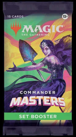 Commander Masters Magic the Gathering Booster Pack^Commander Masters Set Booster Pakke