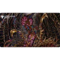 Commander Series Sliver Queen Holofoil Play Mat* Play Mat Og Mat Case