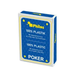 Spillekort Copag Blue Plastic Poker Size Kortstokk* Kortstokk