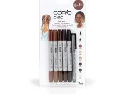 Copic Tegne- & Maleutstyr^Marker Ciao 5+1 Set Hair Tones 2