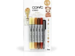 Copic Marker Ciao 5+1 Set Hair Tones* Tegne- & Maleutstyr