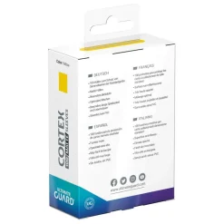 Cortex Matte Yellow Standard Size Sleeves (100)* Kortlommer