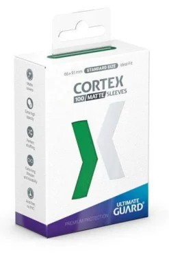 Kortlommer^Cortex Sleeves Matte Green Standard Size (100) Kortlommer, Cortex