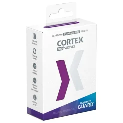 Cortex Sleeves Purple Standard Size (100) Kortlommer, Cortex* Kortlommer